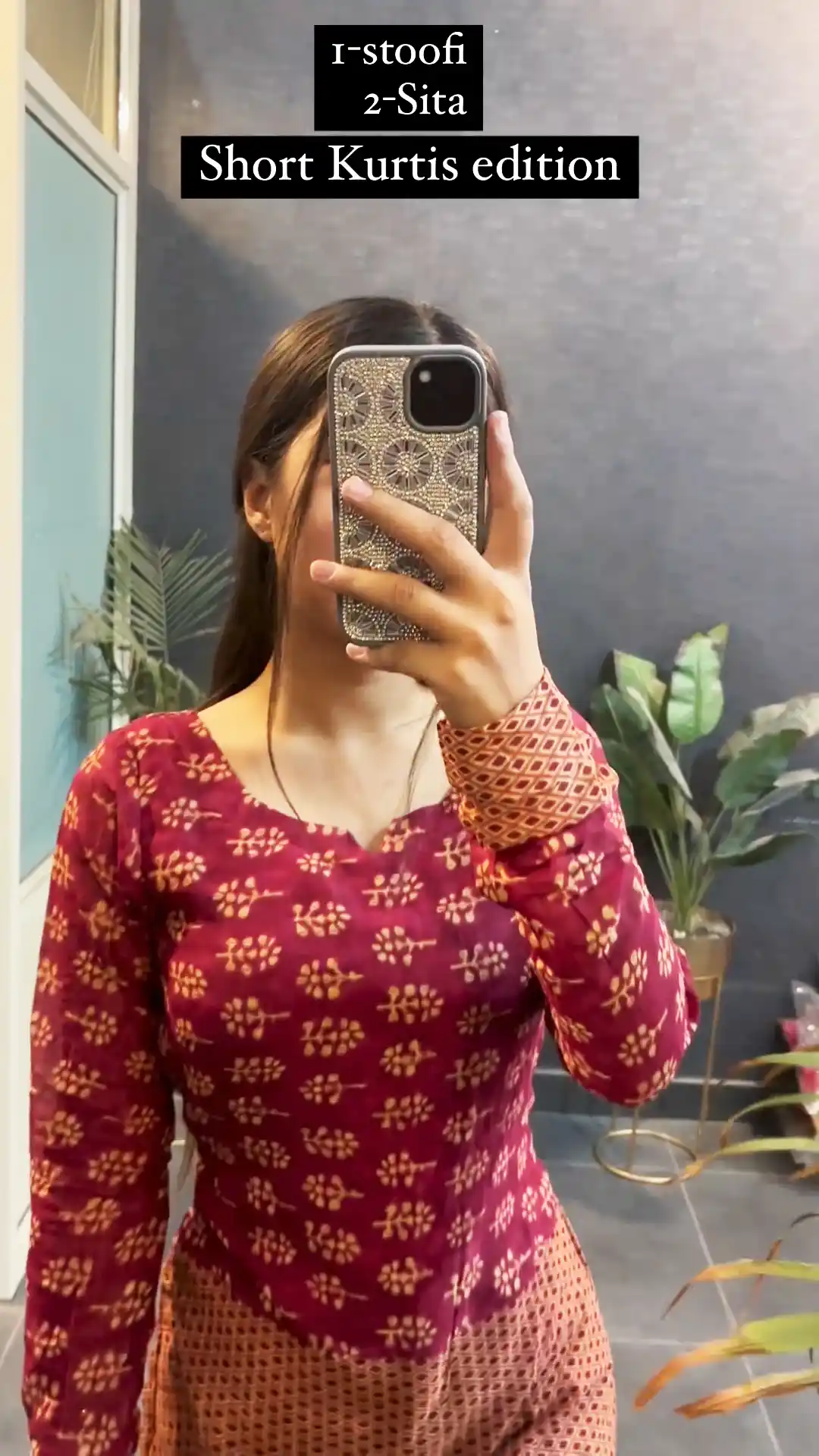 New Edition in Cotton Stoofi Short Kurtis in Full Sleeves.png